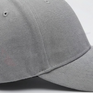 Gorra de Béisbol de Algodón Gris Claro, Lisa, Unisex, Estilo Casual, Protección Solar, Cómoda, a la Moda para Mujer - Product Image 5