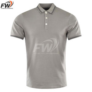 Camiseta Polo OEM Nueva de Primera Calidad para Hombre, Logotipo Personalizado, Talla Grande, Tejido Transpirable con Absorción de Humedad, Última Moda al por Mayor - Product Image 1