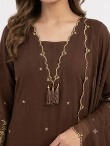Launching New Designer Party Wear Look Designer Embroidered Worked <b>Top</b> Plazzo With Dupatta - Product Image 2