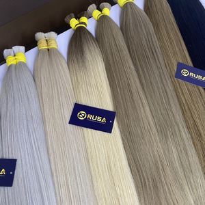 Cabello humano virgen vietnamita a granel, cabello virgen súper doblemente tramado, proveedor mayorista de cabello virgen con longitud de 10 a 34 pulgadas - Product Image 1