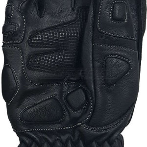 Gants de moto noirs avec protection des articulations, gants de conduite en cuir premium anti-impact, vente en gros OEM pour motards - Product Image 4