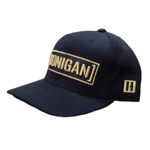 หมวกเบสบอล ODM ปักโลโก้ตามสั่ง 6 แผง ผ้าคอตตอนทวิลล์ ปักลายปะ โรงงานขายส่งโดยตรง - Product Image 5