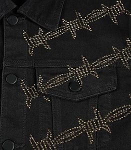 Veste en jean d'hiver pour homme, 100 % coton, respirante, écologique, séchage rapide, 280 g, pour l'extérieur, avec logo personnalisé, vente en gros, haute qualité - Product Image 5