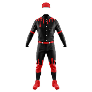 High Quality Custom Design Baseball Uniform <b>For</b> <b>Sale</b> New Style Solid Color Comfortable Breathable Baseball Uniform - Product Image 1