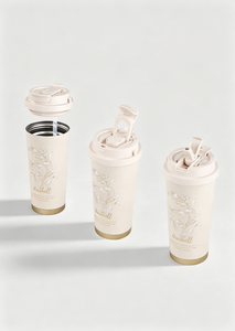 Juego de Tazas de Café OEM con Ramo de Tazas de Acero Inoxidable 316 y Tarjeta para Promociones Corporativas - Product Image 2