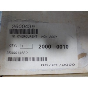 LAM 2600439 1K OVERCURENT MON ASSY, 1000230711 - อุปกรณ์และชิ้นส่วนเซมิคอนดักเตอร์ระดับโลกที่เชื่อถือได้ - Product Image 1