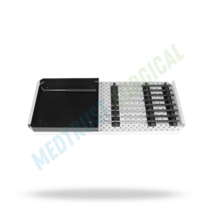 Inserto para Disecación con Tapete para 10 Instrumentos, Bandeja para Instrumentos Quirúrgicos, Organizador de Esterilización para Neurocirugía y Columna Vertebral - Product Image 3