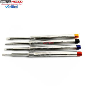 Ensemble de 4 ciseaux ostéotomes pour chirurgie implantaire dentaire, instrument de coupe osseuse, de retrait dentaire et de séparation des ridules, pour procédures chirurgicales buccales - Product Image 6