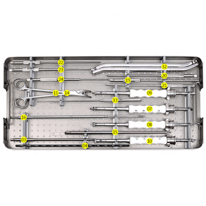 Juego de Instrumentos para Placa Cervical Anterior, Sistema Ortopédico de Acero Inoxidable para Operaciones Óseas, Instrumento Manual - Product Image 6