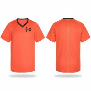 Camiseta de Rugby Personalizada de Malla Transpirable de Alta Calidad - Unisex, Talla Grande, Manga Corta, para Equipo de Fútbol - Product Image 1