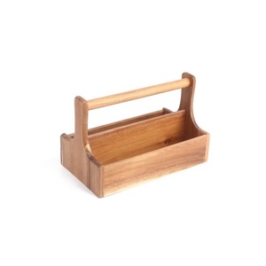 Premium Durable Multifunction Wooden <b>Caddy</b> Organizer for Home Office <b>Kitchen</b> Counter Bathroom Accessories and Tabletop Storage - Product Image 1
