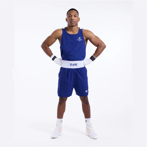Conjunto de Singlet de Boxeo Personalizado para Hombre – Chaleco Deportivo Ligero y Transpirable y Pantalones Cortos, Uniforme de Boxeo para Entrenamiento y Competición - Product Image 2
