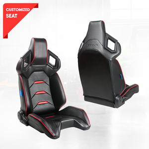 Chaise de jeu ergonomique moderne en cuir PU Raptor, dossier haut, pivotante et réglable, siège de bureau robuste, chaise de bureau d'ordinateur de course - Product Image 1