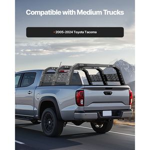 Portapacchi Regolabile per Cassone Camion Fuoristrada 49.2x67.9 Larghezza, Capacità Statica 900 Libbre, Resistente - Product Image 3