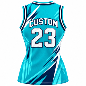 Uniforme de Baloncesto Personalizado para Mujer, 100% Poliéster, Antibacterial, de Secado Rápido, Transpirable, Calidad Premium - Product Image 2