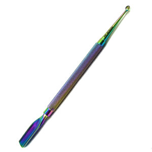Pousse-cuticules professionnel double embout multicolore réutilisable pour manucure – Accessoire de beauté premium pour salon - Product Image 1