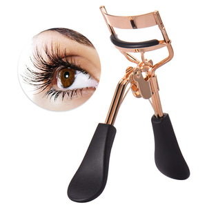 Rizador de Pestañas Profesional de Plástico Personalizado con Calentamiento, Color Oro Rosa, Almohadilla de Silicona Rosa y Negra, Accesorio de Belleza de Alta Calidad para el Cuidado de los Ojos - Product Image 6
