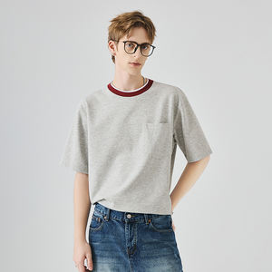 Camiseta OEM de Manga Corta para Hombre, Estilo Old Money, Cuello Redondo, Verano 2026 - Product Image 6