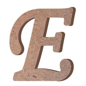Iniciales Decorativas de MDF para Decoración del Hogar Personalizada, Letras de Madera MDF Cortadas con Láser para Decoración DIY por Handmade Collection - Product Image 1