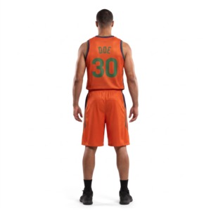 Ensemble de maillots de basket-ball personnalisés pour hommes, 100 % polyester, Performance Dri-Gear, col en V, sublimation, collection City Connect, OEM - Product Image 2