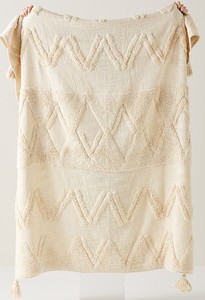 Manta de Sofá de Jacquard de Alta Calidad, 100% Algodón, Tamaño Queen, Ligera, Térmica, con Patrón Bordado Decorativo - Product Image 4