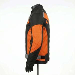 Windproof Winter Leather Motorbike Low MOQ Best Quality <b>Racing</b> <b>Jackets</b> with Plus Size Option Customizable - Product Image 2