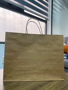 Bolsa de Compras de Papel Ecológico Color Marfil, Fabricante Vietnamita, Bolsa de Embalaje con Impresión Personalizada, Suministro Directo de Fábrica, Venta al Por Mayor - Product Image 5