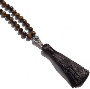 Rosarios Islámicos en Oferta 2026, Cuentas de Oración Musulmanas, Accesorios de Cristal, Tasbih, Cuentas de Oración de 10 mm, Cuentas de Rosario Naturales al por Mayor - Product Image 3