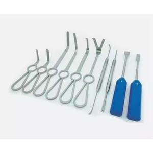 Medzora Surgical MS-17053 - Juego de Instrumentos Quirúrgicos Manuales de Primera Calidad, 10 Piezas, para Cirugía Ortognática Mínimamente Invasiva, Acero, Certificado CE - Product Image 3