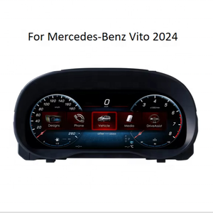 12.3 Inch Digital <b>Auto</b> Dashboard Instrument for Mercedes-Benz Vito 2024 Linux CarPlay HD Input Original Car Info Display-XTRONS - Product Image 1