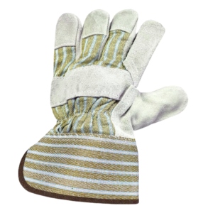Premium Heavy-Duty Canadian Rigger Safety Gloves Anti-Vibration Safety <b>Cuff</b> Cowhide Split Leather Fire Proof Industrial Hand <b>Arm</b> - Product Image 4