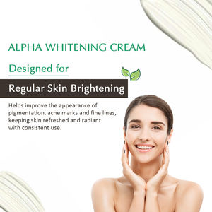 Crème éclaircissante Alpha de qualité supérieure, éclaircissement avancé de la peau et élimination des taches brunes pour le visage, disponible à prix d'exportation - Product Image 2