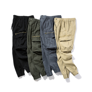 Pantalones Cargo Casuales Ligeros para Hombre 2026 al por Mayor, con Etiqueta Personalizada, de Cintura Alta, para Correr, con 6 Bolsillos y Cordón Ajustable, Cómodos - Product Image 5