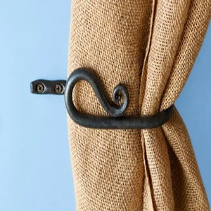 Hand Forged <b>Curtain</b> Holders - Product Image 6