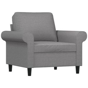 Sillón Gris Claro con Reposapiés para Sala de Estar - Product Image 4
