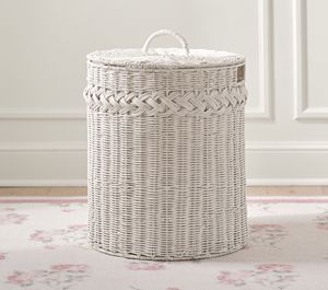 Handwoven Rectangular Rattan <b>Storage</b> <b>Basket</b> Woven Organizer Bin <b>Shelf</b> <b>Basket</b> Nursery Toy <b>Storage</b> Baby Diaper <b>Storage</b> - Product Image 6
