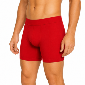 Calzoncillos bóxer para hombre, transpirables, elásticos, de spandex, de secado rápido, cómodos, con cintura elástica, bolsa de soporte, lisos, deportivos, personalizables. - Product Image 5