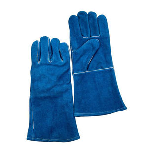 Extra Long Welding Gloves Forearm Protection Heat Resistant Fireproof Gloves for Industrial Welding Use - Product Image 1