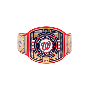 Washington Nationals Championship Belt Customizable Baseball Wrestling Belt High Quality Collectible Sports Title Belt for Fans - Product Image 1
