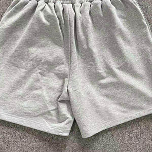 กางเกงขาสั้นทรงแบ็กกี้เอวสองชั้นผ้าฝ้าย 100% สำหรับผู้ชาย ปี 2026 ลวดลายแอซิดวอช ปักลายประดับอัญมณี สไตล์สตรีทแวร์ กางเกงขาสั้นผู้ชายแบบแอซิดวอช - Product Image 4