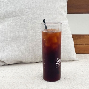 แก้วกาแฟทรงตรงขนาดใหญ่ 24 ออนซ์ ปลอดสาร BPA พลาสติกใส Ecozen ใช้ซ้ำได้ 700 มล. ผลิตในเกาหลี - Product Image 2