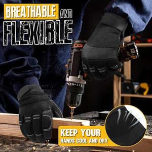 ถุงมือช่างอมารา หนังสังเคราะห์เสริมแรง ป้องกันความร้อน ทนทาน กันลื่น เหมาะสำหรับงานหนัก - Product Image 4