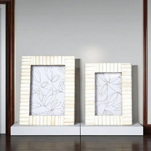 Cadre photo de luxe fait main en os incrusté, au design élégant et artisanal, pour la décoration intérieure moderne et l'utilisation dans les maisons classiques - Product Image 4