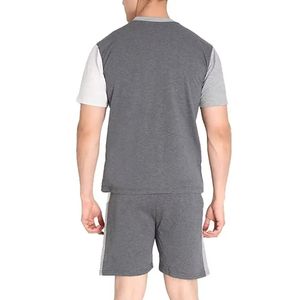Ensemble de vêtements de sport pour homme en tissu doux, t-shirt et short, tenue de sport pour la salle de sport, entraînement, respirant, léger, personnalisation de la marque - Product Image 6