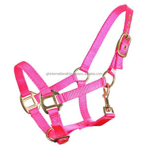 Cabestro de Nailon Ligero de Diseño Moderno en Varios Colores y Tamaños Personalizados con Herrajes Ajustables Chapados en Latón - Product Image 1