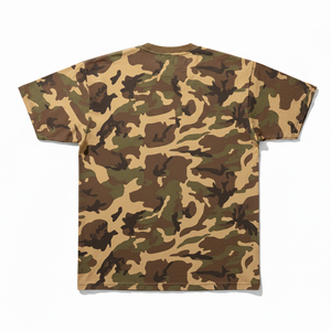 T-shirt de chasse à régulation thermique et gestion avancée de l'humidité, imprimé camouflage, coutures robustes pour terrains difficiles - Product Image 2