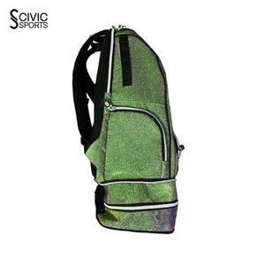 Deportes personalizado grande sublimado Logo brillo y tela Oxford Cheer mochila animadora Casual deportes mochilas - Product Image 4