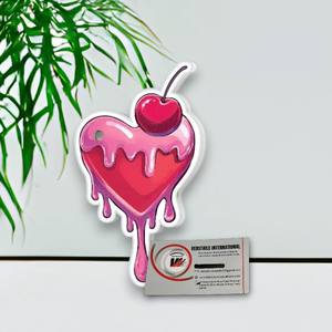 Nouvel Arrivage : Tuiles Magnétiques en Acrylique Réutilisables et Écologiques, Personnalisables, Motif Cœur Cerise, Fleur et Ovale, pour Extensions de Cils et Beauté - Product Image 4