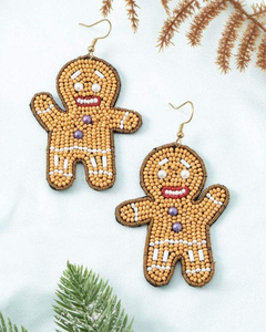 Pendientes de alta calidad con forma de árbol verde, bordados a mano, para novias, joyería de moda para mujeres y niñas, con diseño. - Product Image 2