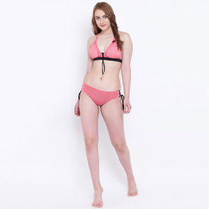 Maillot de bain deux pièces imprimé tendance été, ensemble bikini push-up, style créateur, tenue de plage sexy, maillot de bain string pour femme - Product Image 1